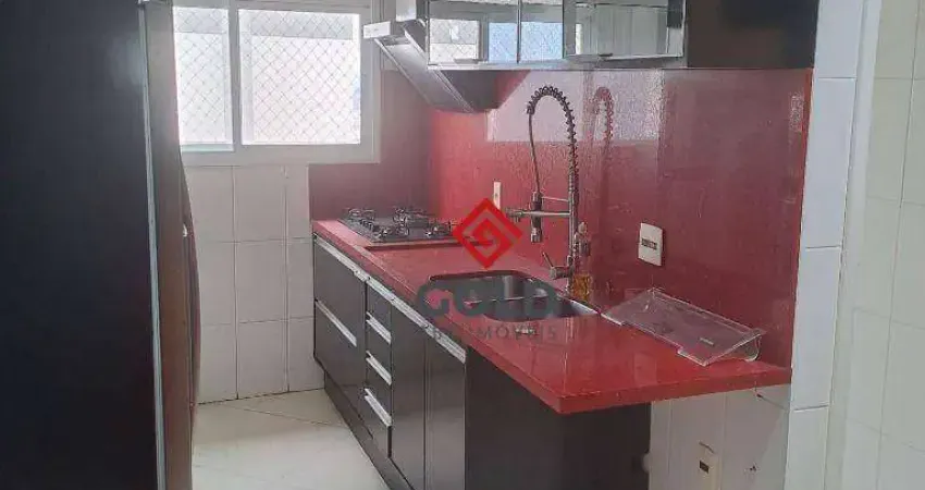Apartamento com 3 dormitórios para alugar, 130 m² por r$ 6.900,00/mês - jardim - santo andré/sp