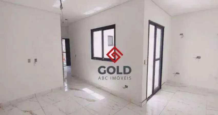 Apartamento com 2 dormitórios à venda, 44 m² por R$ 360.000,00 - Parque Erasmo Assunção - Santo André/SP