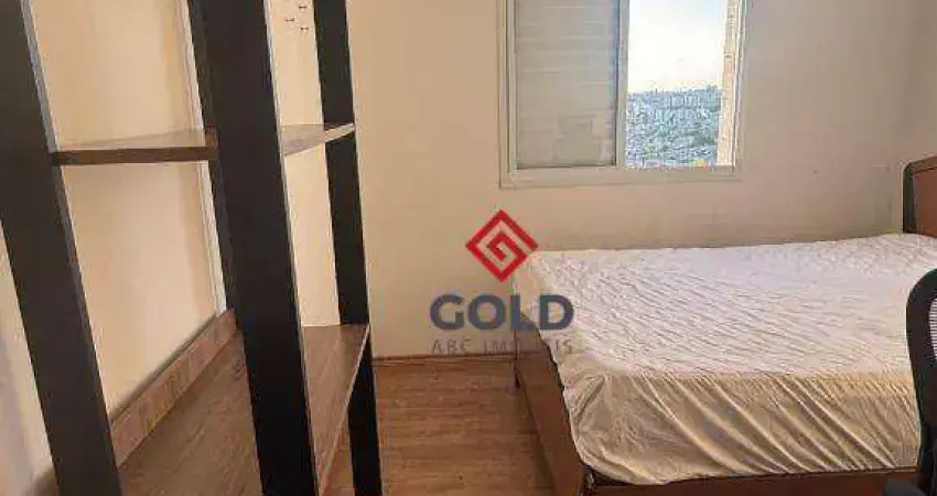 Apartamento com 2 dormitórios para alugar, 54 m² por r$ 2.770,00/mês - vila príncipe de gales - santo andré/sp