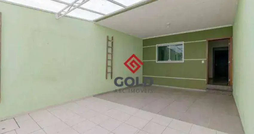 Sobrado com 3 dormitórios à venda, 108 m² por R$ 550.000,00 - Jardim Santo Antônio - Santo André/SP