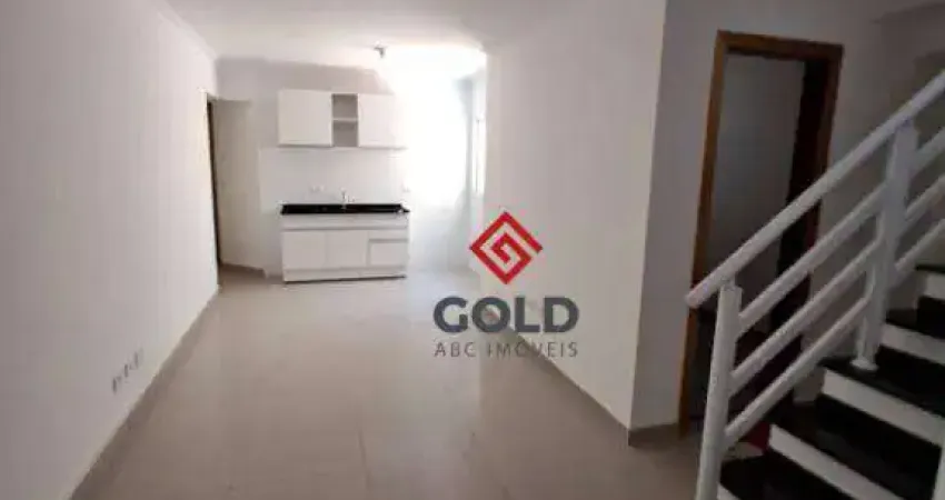 Cobertura com 2 dormitórios, 80 m² - venda por R$ 468.500,00 ou aluguel por R$ 3.530,00/mês - Parque Oratório - Santo André/SP