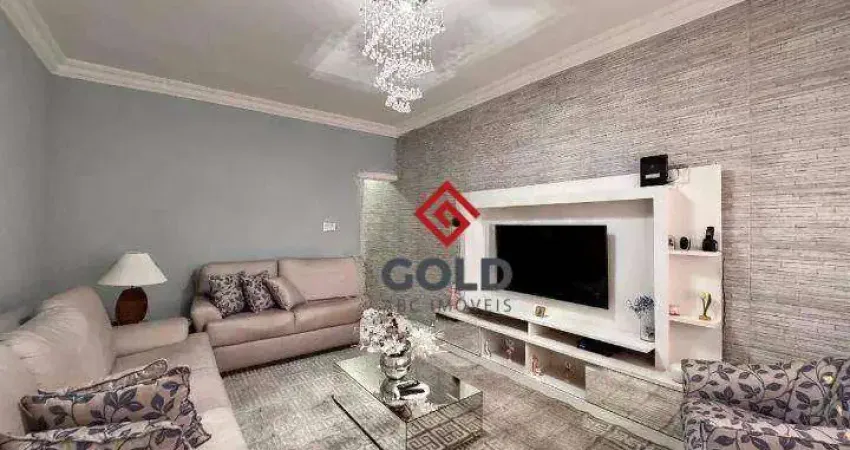 Sobrado com 3 dormitórios para alugar, 300 m² por R$ 4.050,00/mês - Cidade São Jorge - Santo André/SP