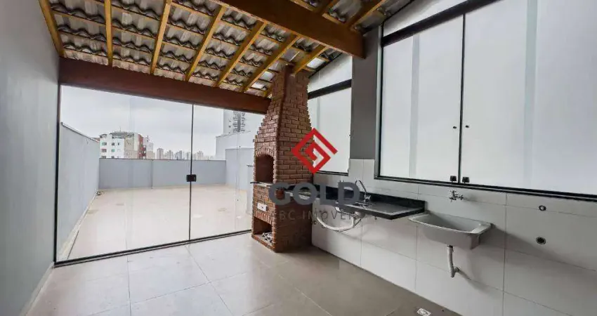 Cobertura com 3 dormitórios à venda, 140 m² por R$ 800.000,00 - Paraíso - Santo André/SP