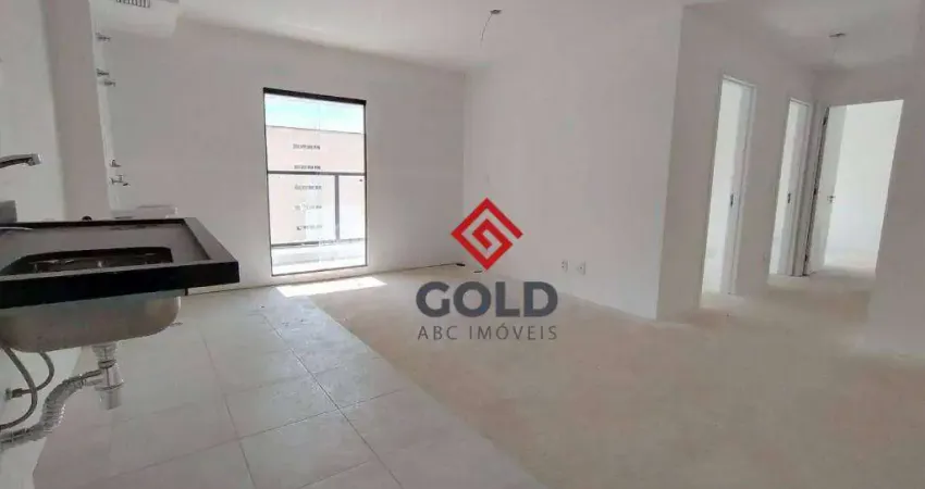 Apartamento com 3 dormitórios para alugar, 65 m² por r$ 4.100,00/mês - vila assunção - santo andré/sp
