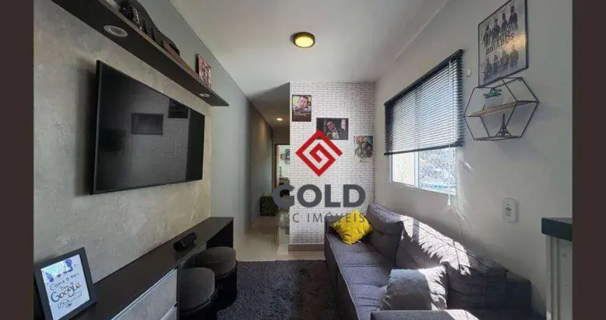 Cobertura com 2 dormitórios à venda, 108 m² por R$ 425.000,00 - Parque Oratório - Santo André/SP