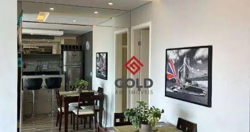 Apartamento com 2 dormitórios para alugar, 61 m² por r$ 4.206,00/mês - vila apiaí - santo andré/sp