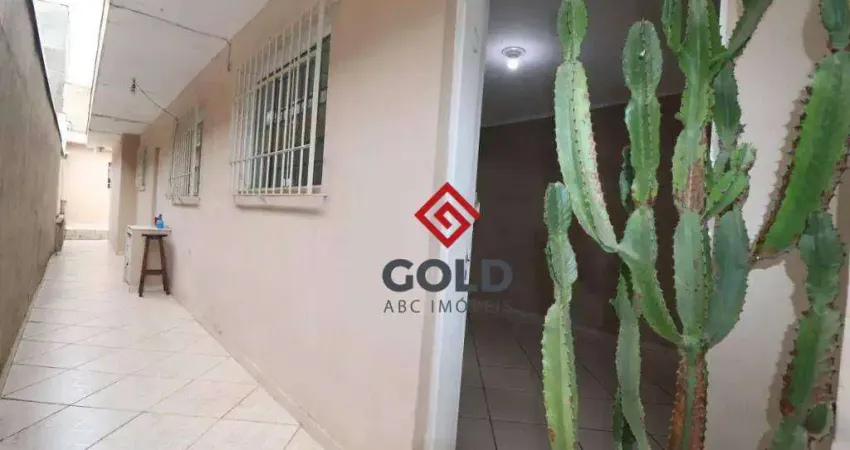 Casa com 2 dormitórios para alugar, 103 m² por R$ 2.223,00/mês - Jardim Ana Maria - Santo André/SP