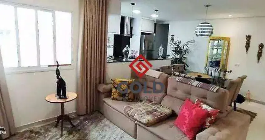 Cobertura com 2 dormitórios para alugar, 174 m² por R$ 3.603,59/mês - Jardim Santo Antônio - Santo André/SP