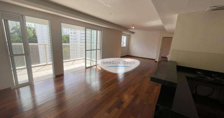 Apartamento com 2 dormitórios para alugar, 106 m² por R$ 6.119,00/mês - Vila Andrade - São Paulo/SP