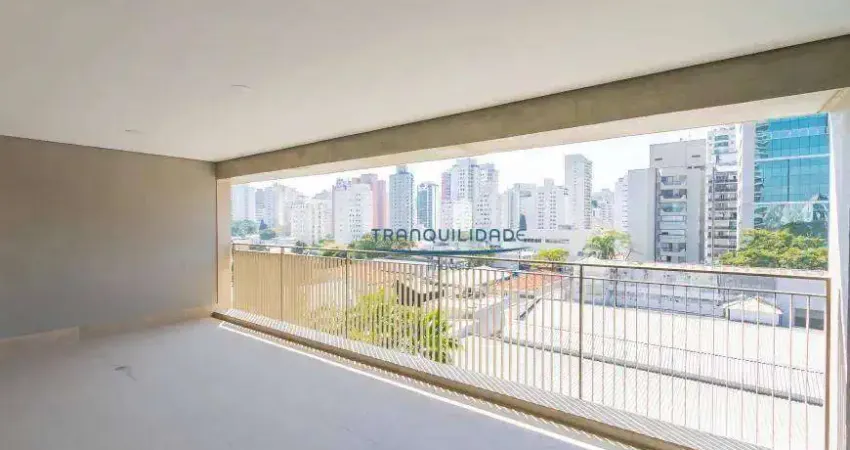Apartamento com 3 dormitórios à venda, 149 m² por r$ 3.250.000,00 - indianópolis - são paulo/sp