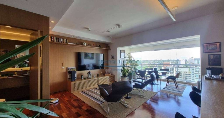 Apartamento com 1 dormitório à venda, 73 m² por R$ 1.611.000,00 - Brooklin - São Paulo/SP