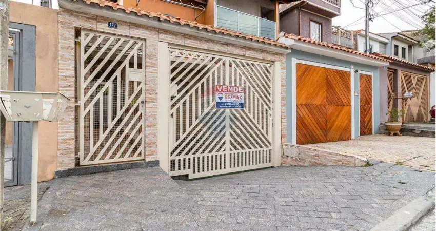 Lindo sobrado com 275m² de área construída, 3 dormitórios, 5 vagas no parque continental ii - guarulhos/sp