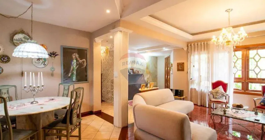 SOBRADO LUXUOSO COM PISCINA E ADEGA SUBTERRANEA  E  03  DORMITORIOS NO JARDIM SANTA CLARA -GUARULHOS