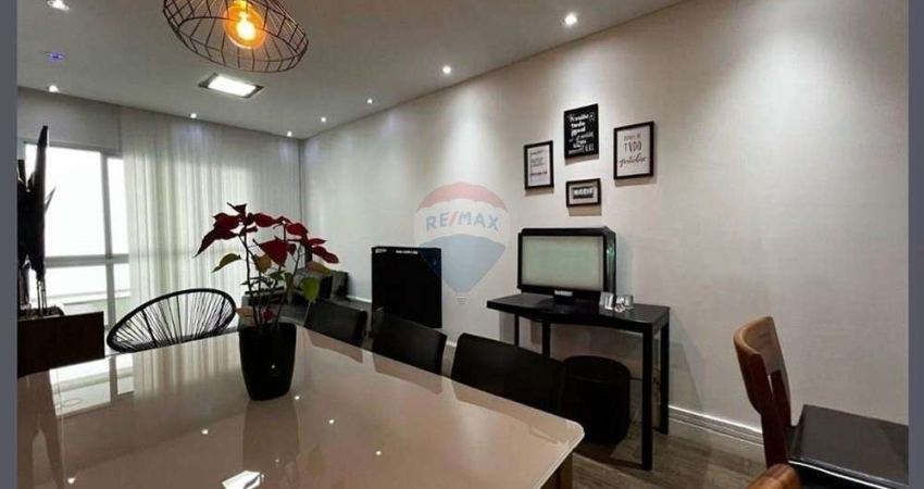 APARTAMENTO 81 M²  3 DORM ( 1 SUITE) 2 VAGAS  - SACADA COM CHURRASQUEIRA