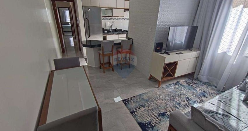 BELISSIMO APARTAMENTO MOBILIADO  PARA LOCAR-CANTO DO FORTE- PRAIA GRANDE