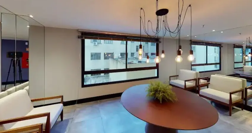 Studio ao lado da ufpr all mobiliado e andar alto com vista incrível