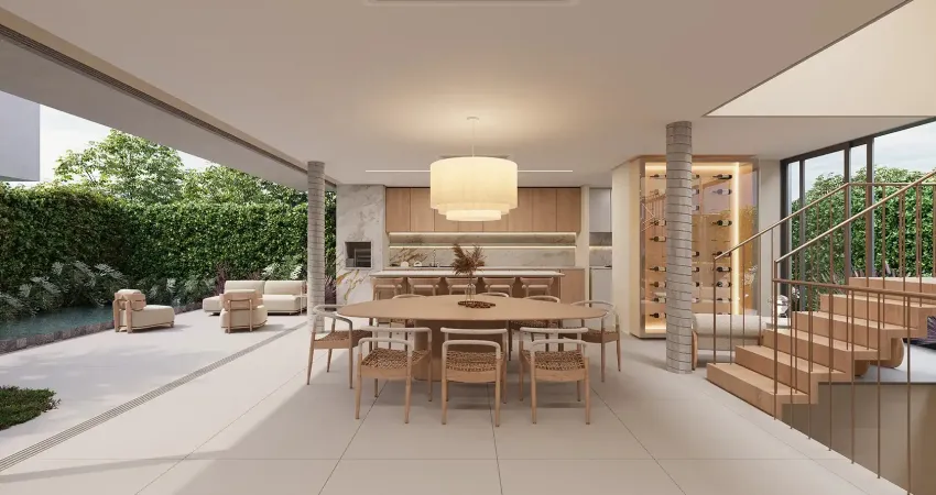 Belíssima casa  de alto padrão com 400m² sendo 3 suítes e 4 vagas