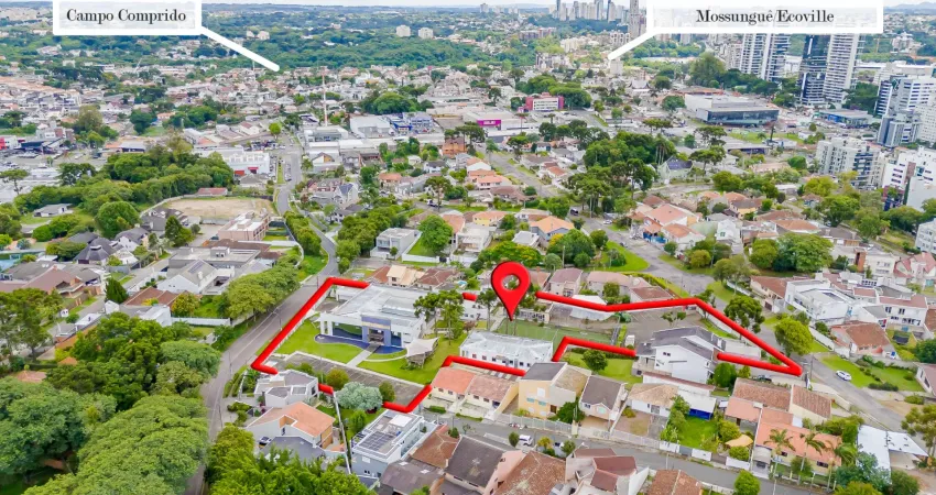 Excelente terreno de 7.494 m² a 5 minutos do pátio batel e 4 do parque barigui