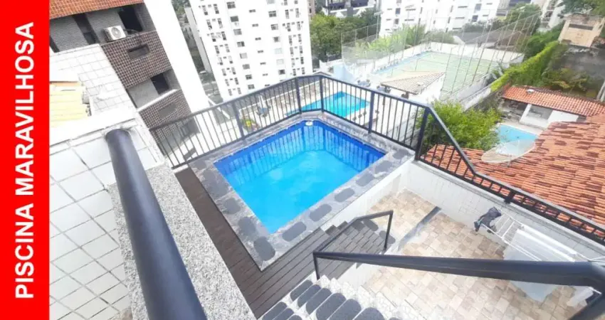 Cobertura triplex  com piscina em ondina com 301 m2