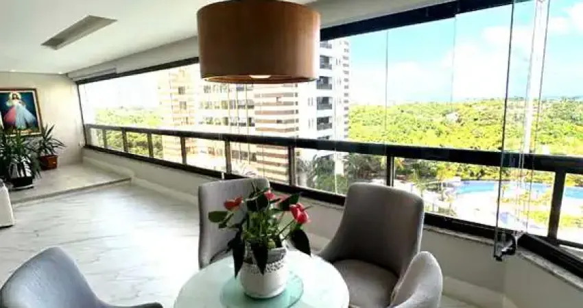 VENDA DE APARTAMENTO DE LUXO EM PATAMARES - 4 SUÍTES, VISTA MAR, 225M² - CONDOMÍNIO GREENVILLE LUMNO