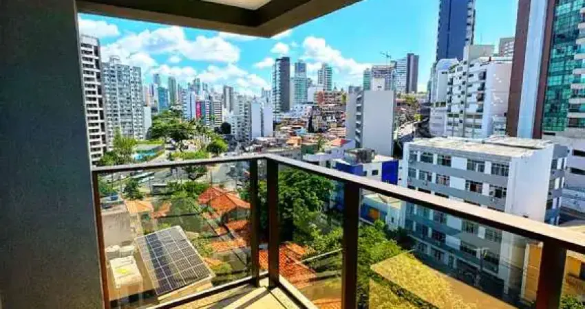 Spot Barra: Studio de luxo na BARRA com vista mar lateral e infraestrutura completa! Invista, more ou alugue já!