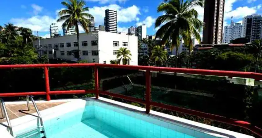 Cobertura de Luxo à Venda em Ondina, Salvador-BA: 4 Suítes, Piscina Privativa e Vista Mar!