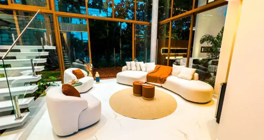 Imóvel de Luxo na Praia do Forte: Casa com 5 suítes, 2 salas, piscina e 670m² de área! Venha conferir!