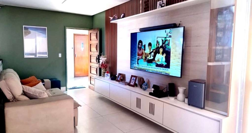 Apartamento de Bom Padrão na Pituba, Salvador-BA: 3/4, Mobiliado, Reformado, Garagem, 123m², Automação Residencial.