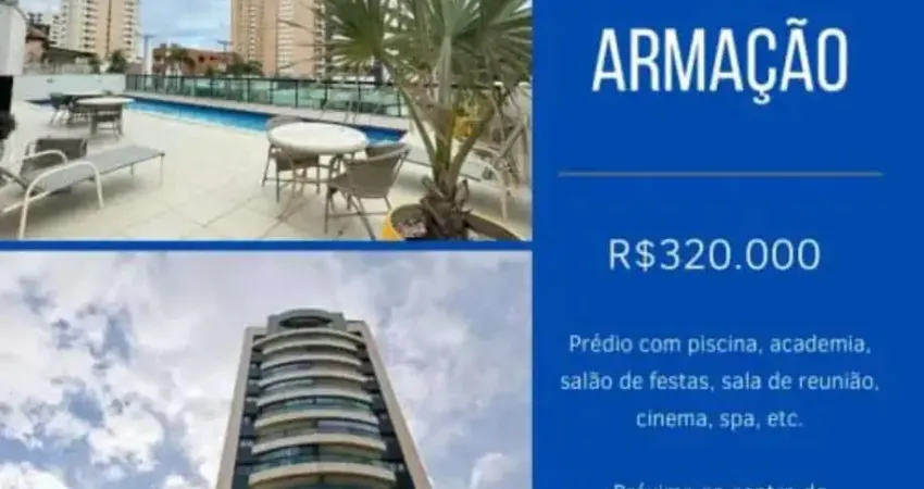 Apartamento 1/4 Novíssimo em Jardim Armação - Ótimo Investimento!