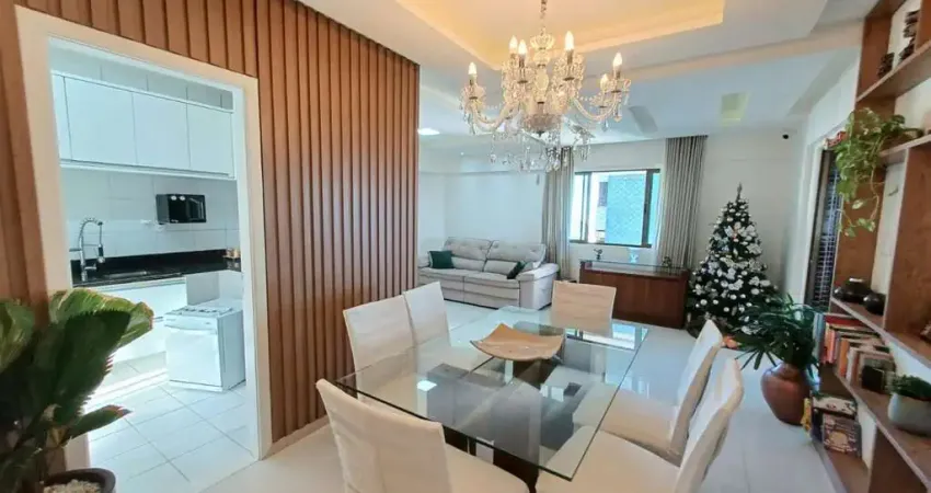Apartamento de luxo com 3 suítes e vista mar em patamares, salvador-ba 137m² - pronto para morar - condomínio com infraestrutura completa