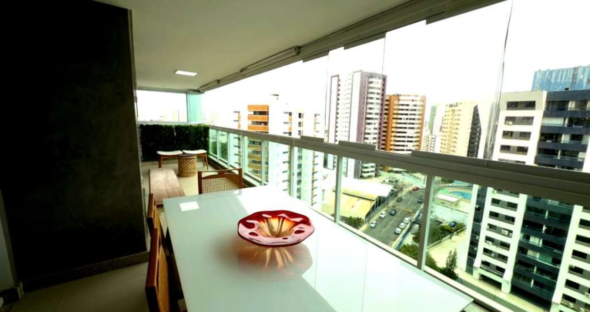 Magnífico apartamento de 3 suítes + Gabinte no Seasons - Aquarius Pituba, pronto para morar!