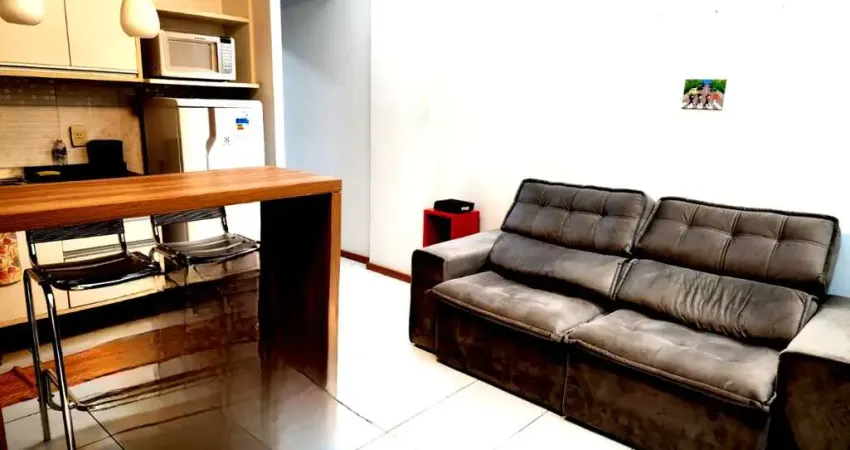 Apartamento de Luxo no Rio Vermelho: 1/4 Mobiliado com Vista Mar, Piscina e Segurança 24h - R$1800,00