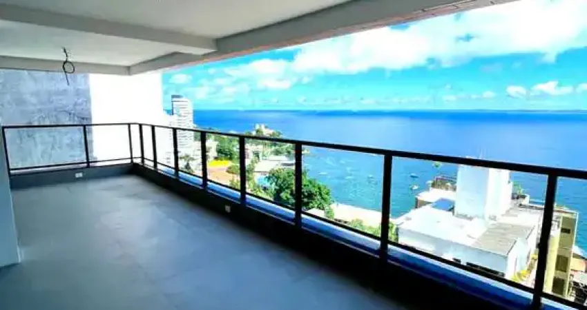 Mansão Carybé: Apartamento de Luxo na Barra, Salvador-BA  3 Suítes, Vista Mar Espetacular  155m²  2 Vagas de Garagem  Imperdível!
