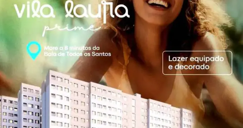 Apartamento à venda em salvador-ba, bairro matatu: 2 quartos, 1 sala, 1 banheiro, 1 vaga de garagem - vila laura prime