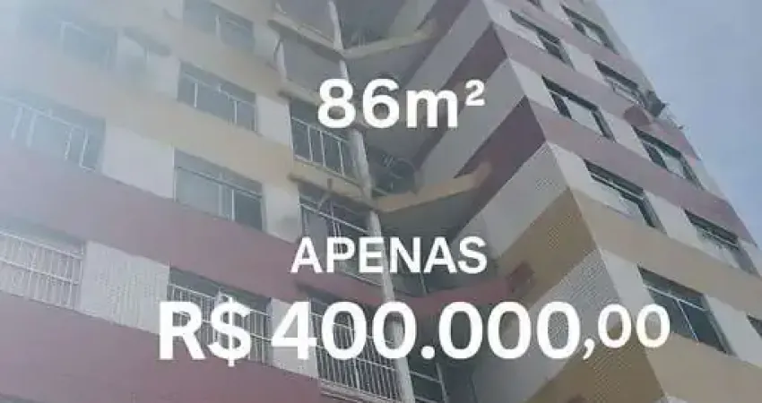 Apartamento à venda em salvador-ba, engenho velho de brotas - 2 quartos, 1 suíte, 86m² - reformado e ventilado - r$400.000