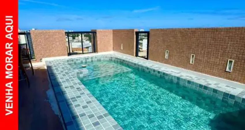 Exclusiva cobertura à venda em alphaville i, salvador-ba: 3 suítes, 226 m², piscina privativa e vista deslumbrante!