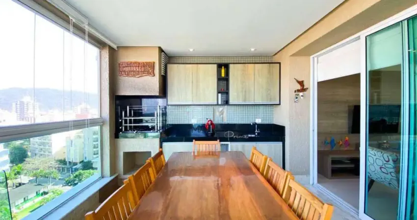 Apartamento com varanda Gourmet e vista ao mar à venda, 180 m² por R$ 1.300.000 - Praia da Enseada - Guarujá/SP