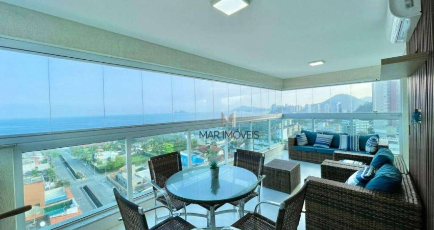 Apartamento com 3 dormitórios à venda, 151 m² por R$ 1.500.000,00 - Praia da Enseada - Guarujá/SP