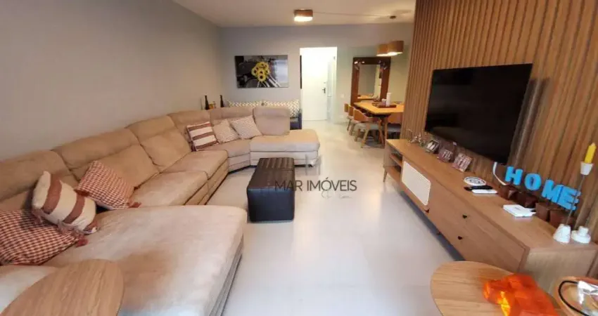 Apartamento com 3 dormitórios para alugar, 125 m² por R$ 5.500,02/mês - Pitangueiras - Guarujá/SP