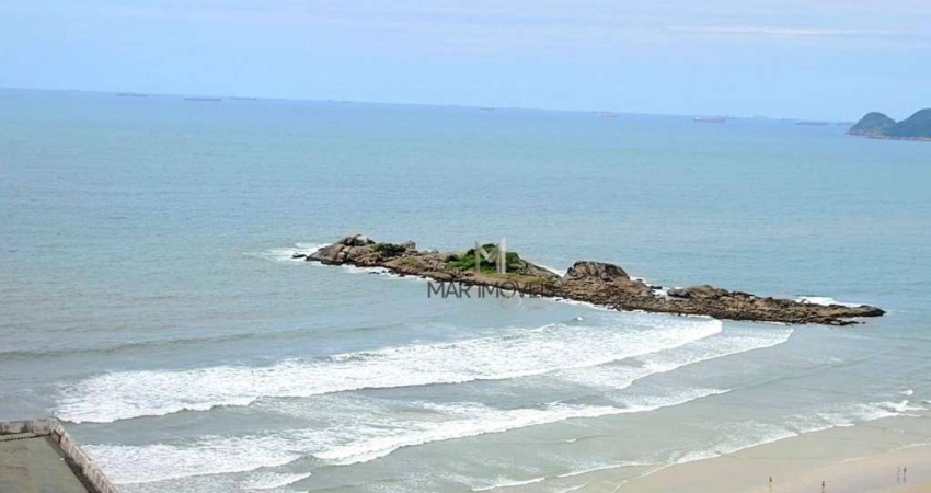 Apartamento à venda no Guarujá, na praia das pitangueiras, 180 metros de área útil, 02 vagas de garagem e lazer.