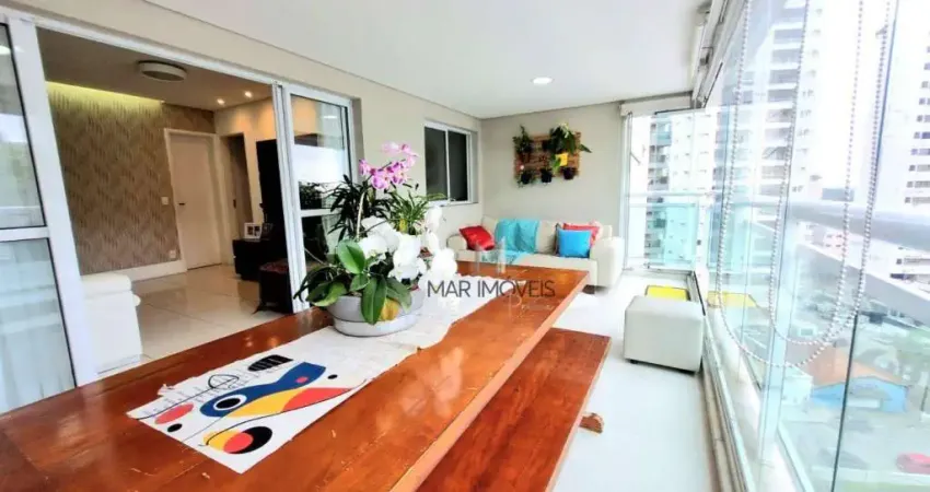 Apartamento com 4 dormitórios à venda, 135 m² por r$ 1.250.000,00 - praia das astúrias - guarujá/sp