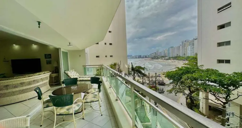Apartamento com 4 dormitórios à venda, 260 m² por R$ 1.250.000,00 - Pitangueiras - Guarujá/SP
