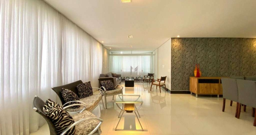 Apartamento com 3 dormitórios à venda, 214 m² por R$ 1.100.000,00 - Pitangueiras - Guarujá/SP
