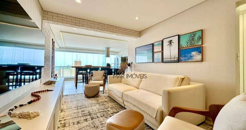 Apartamento à venda, 107 m² por R$ 1.290.000,00 - Enseada - Guarujá/SP