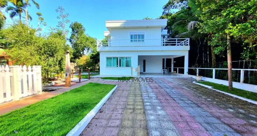 Casa com 3 dormitórios para alugar, 239 m² por r$ 8.000,01/mês - praia de pernambuco - guarujá/sp