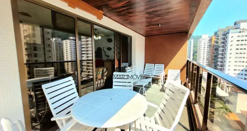 Apartamento com 3 dormitórios à venda, 140 m² por r$ 590.000,00 - pitangueiras - guarujá/sp