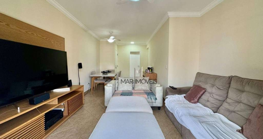Apartamento, 115 m² - venda por R$ 585.000,00 ou aluguel por R$ 5.000,02/mês - Pitangueiras - Guarujá/SP