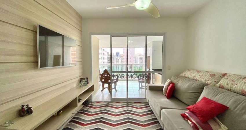 Apartamento com 3 dormitórios à venda, 105 m² por R$ 950.000,00 - Pitangueiras - Guarujá/SP