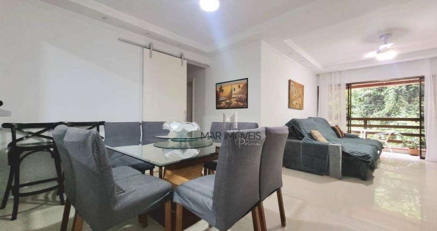 Apartamento com 3 dormitórios à venda, 115 m² - 2 vagas - Lazer - Pitangueiras - Guarujá/SP