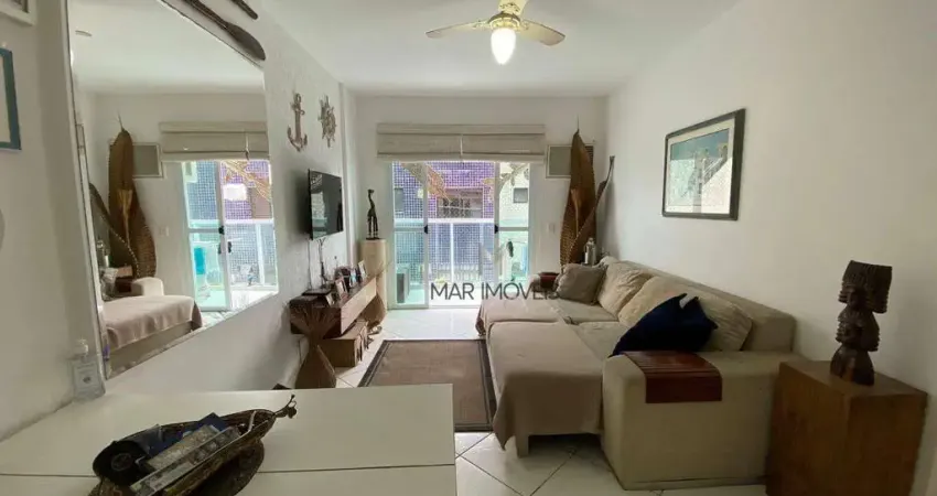 Apartamento com 2 dormitórios, 69 m² - venda por R$ 589.000,00 ou aluguel por R$ 6.625,00/mês - Tombo - Guarujá/SP